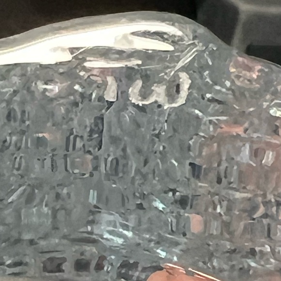 TAPIO WIRKKALA Signed Crystal Vase Iittala Pinus (pine) Collection MCM 1970s - Picture 3 of 3